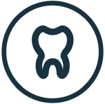 Green tooth icon